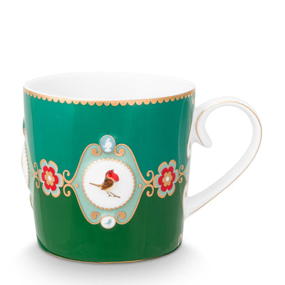Pip Studio Tasse Love Birds Grüntöne klein