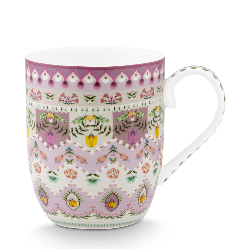 Pip Studio Tasse Lily & Lotus lila klein