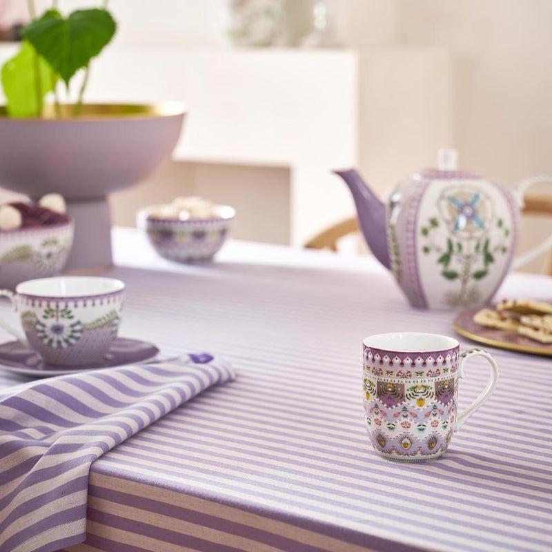 Pip Studio Tasse Lily & Lotus lila klein