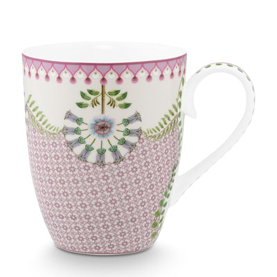 Pip Studio Tasse Lily & Lotus lila groß