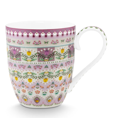 Pip Studio Tasse Lily & Lotus lila XL