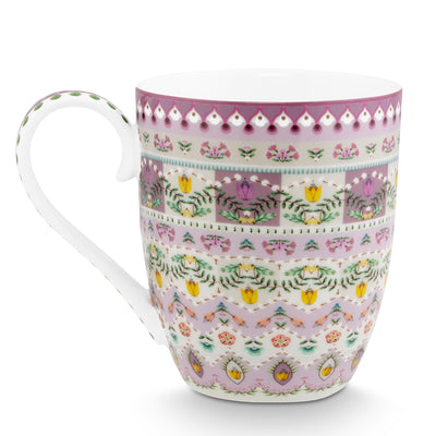 Pip Studio Tasse Lily & Lotus lila XL