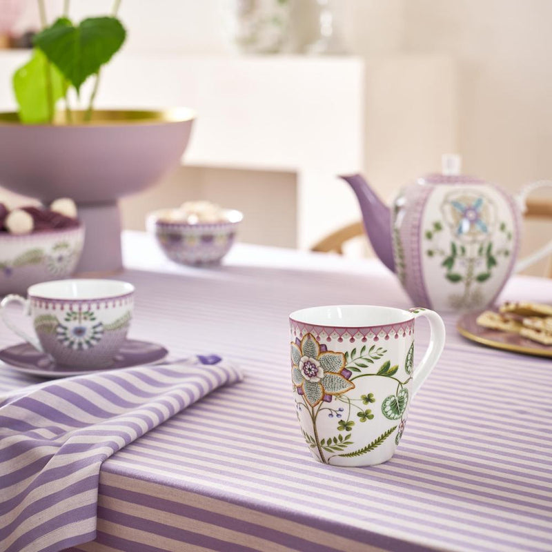 Pip Studio Tasse Lily & Lotus Blüte lila XL