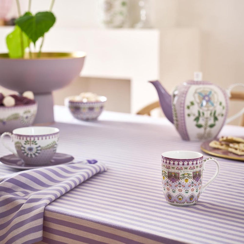 Pip Studio Tassen Lily & Lotus lila klein 2er-Set