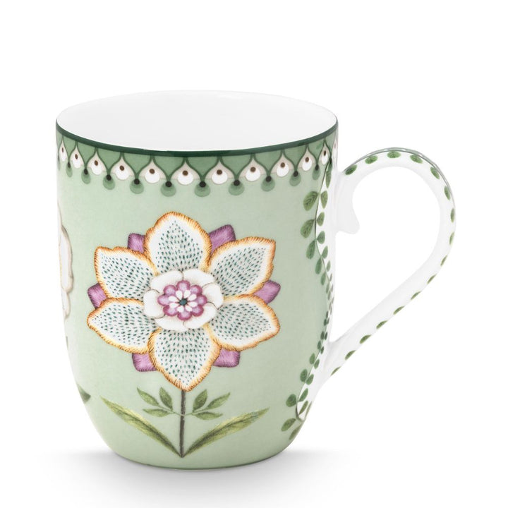 Pip Studio Tasse Lily & Lotus hellgrün klein
