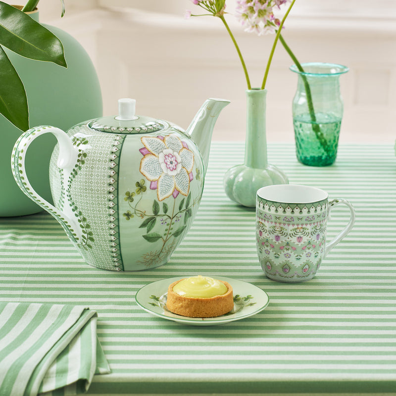 Pip Studio Tasse Lily & Lotus hellgrün klein
