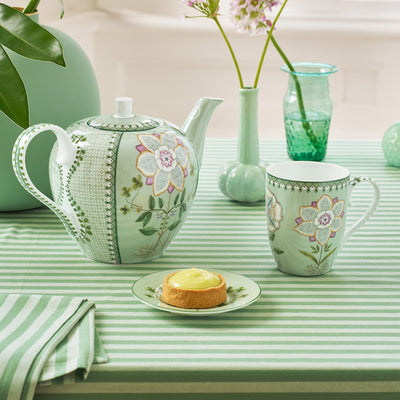Pip Studio Tasse Lily & Lotus hellgrün groß