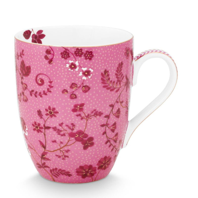 Pip Studio Tasse Jolie Blumen rosa groß
