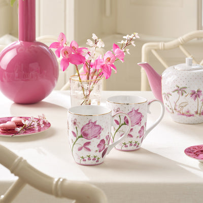 Pip Studio Tasse Jolie Tulpen 2er-Set rosa XL