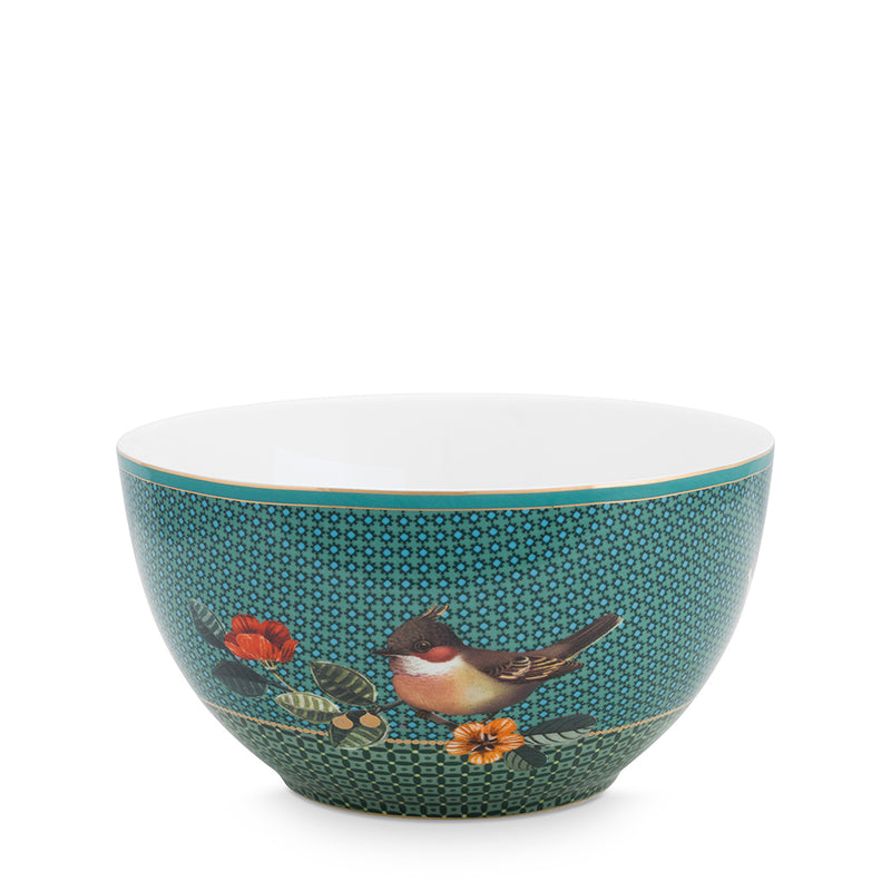 Pip Studio Schale Winter Wonderland Eichhörnchen Grün Groß