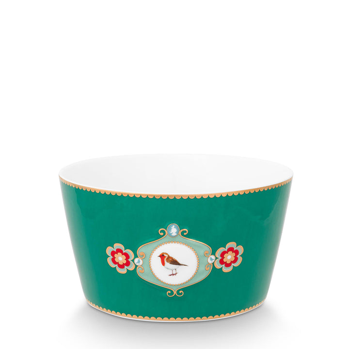 Pip Studio Schale Love Birds grün 15 cm