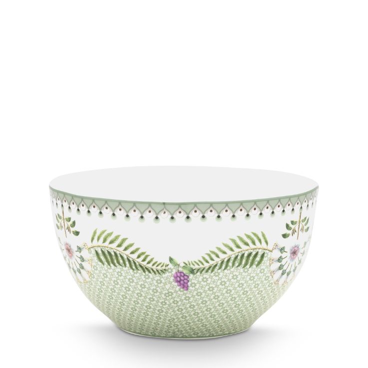 Pip Studio Schale Lily & Lotus gemustert hellgrün 15 cm