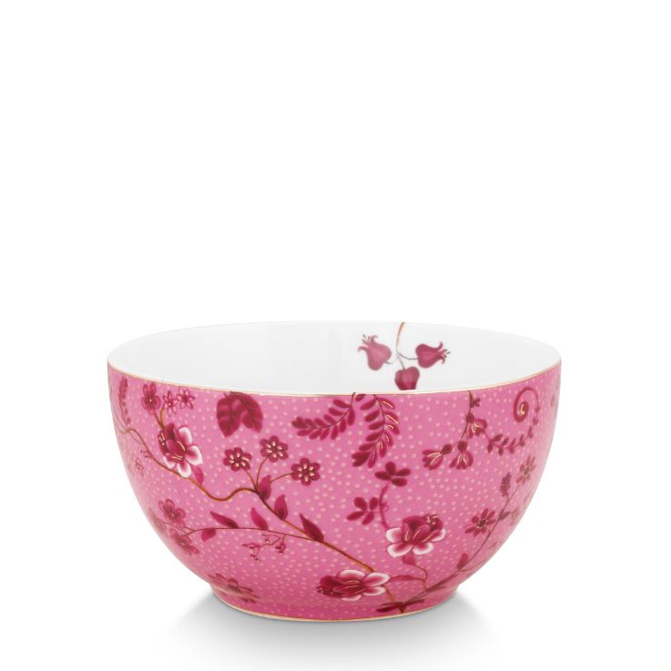 Pip Studio Schale Jolie Blumen rosa 12 cm