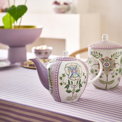 Pip Studio Teekanne Lily & Lotus lila 1600 ml