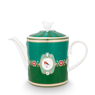 Pip Studio Teekanne Love Birds grün 1300 ml