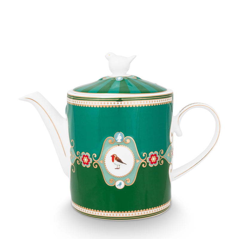Pip Studio Teekanne Love Birds grün 1300 ml