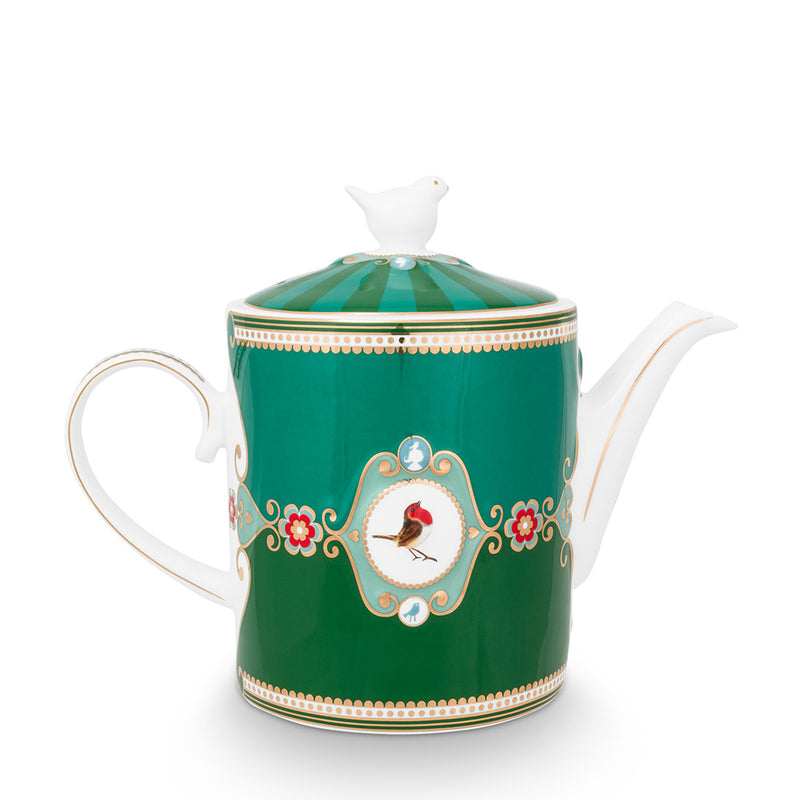 Pip Studio Teekanne Love Birds grün 1300 ml
