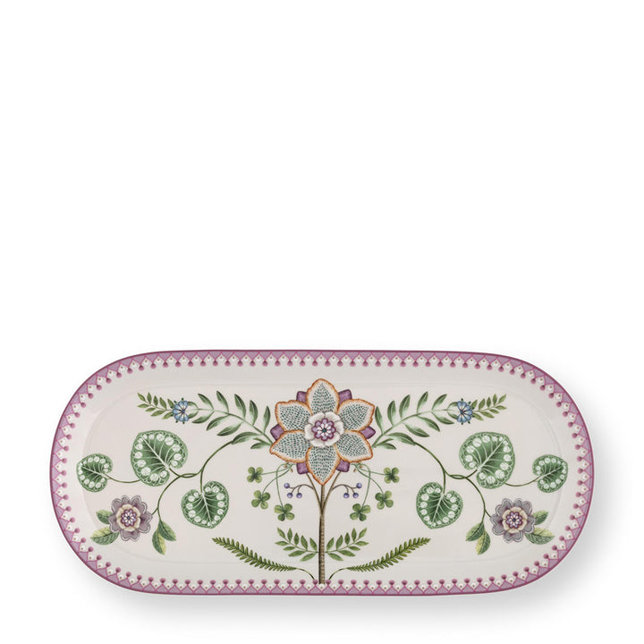 Pip Studio Kuchentablett Lily & Lotus rechteckig lila