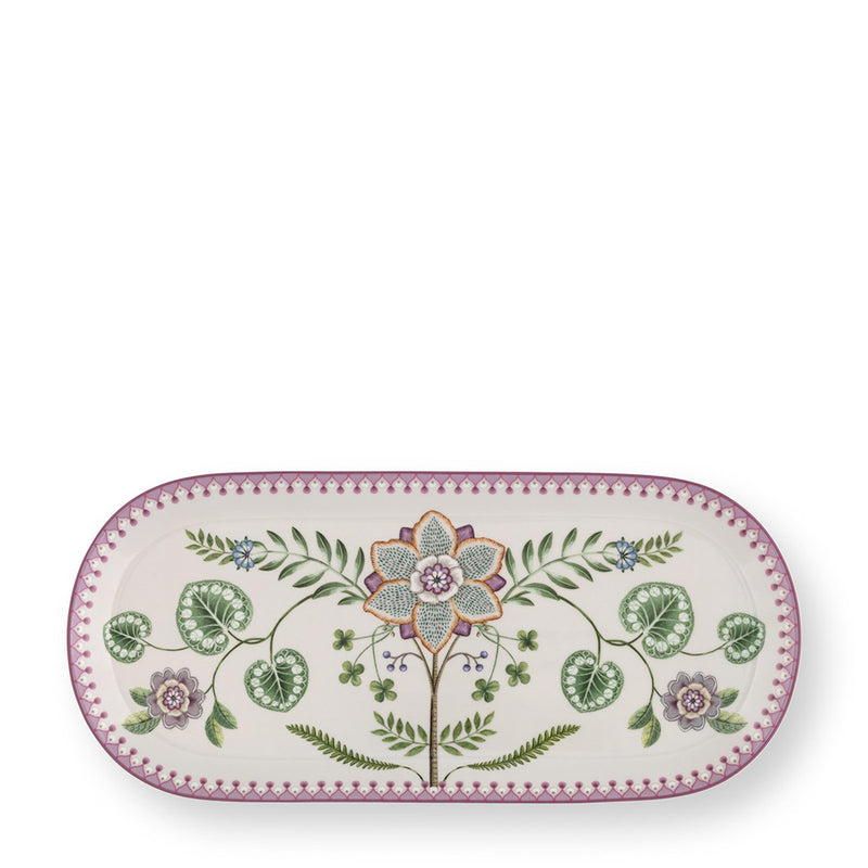 Pip Studio Kuchentablett Lily & Lotus rechteckig lila
