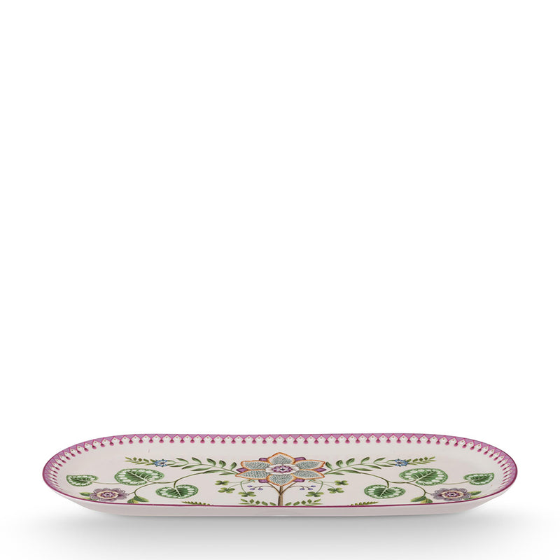 Pip Studio Kuchentablett Lily & Lotus rechteckig lila