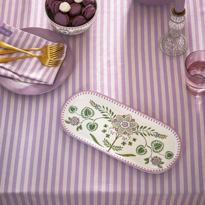 Pip Studio Kuchentablett Lily & Lotus rechteckig lila