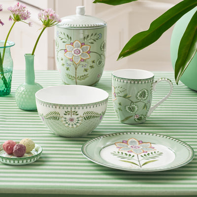 Pip Studio Frühstücksset Lily & Lotus hellgrün