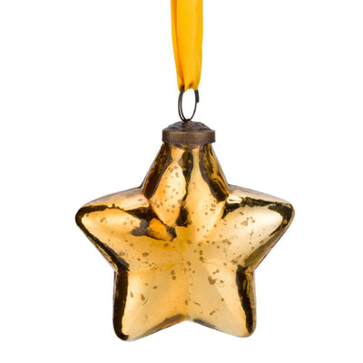 Pip Studio Glas Ornament Stern goldfarben