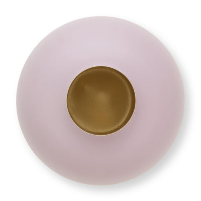 Pip Studio Metallvase helllila 32 cm matt