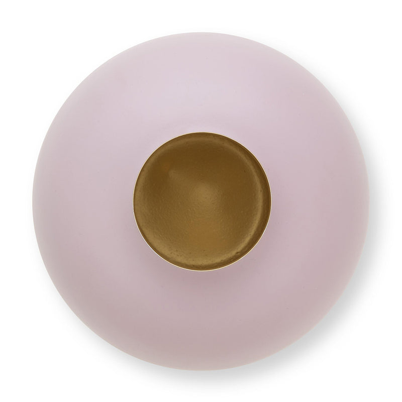 Pip Studio Metallvase helllila 32 cm matt