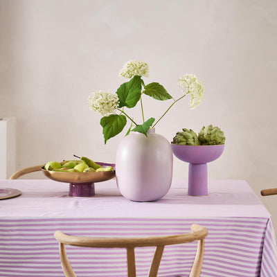 Pip Studio Metallvase helllila 32 cm matt