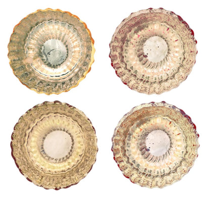Pip Studio Teelichthalter Glas 4er Set klein