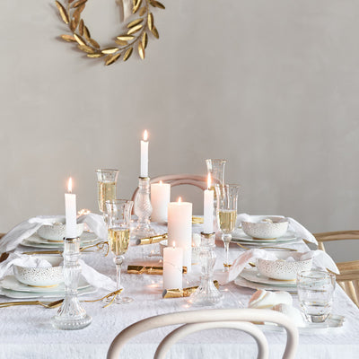 Pip Studio Champagnerglas Royal Winter White