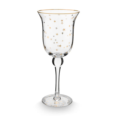 Pip Studio Weinglas Royal Winter White