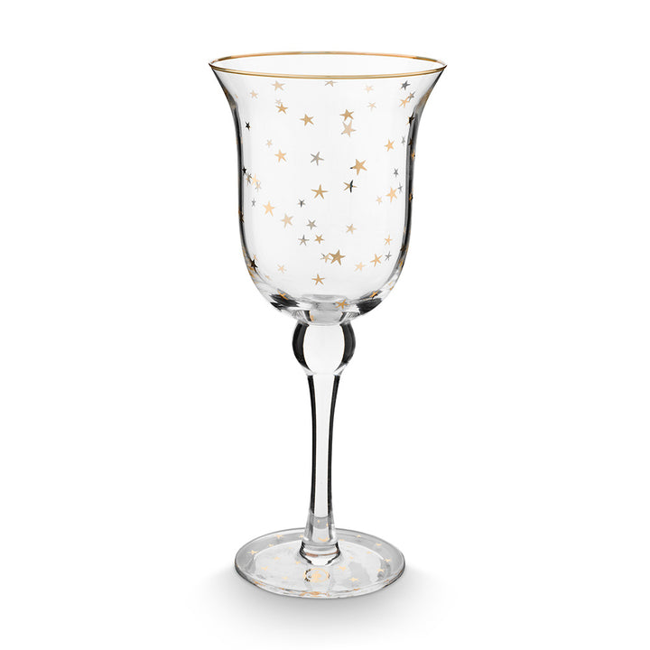 Pip Studio Weinglas Royal Winter White
