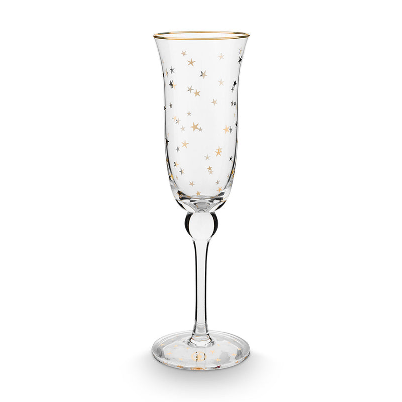 Pip Studio Champagnerglas Royal Winter White