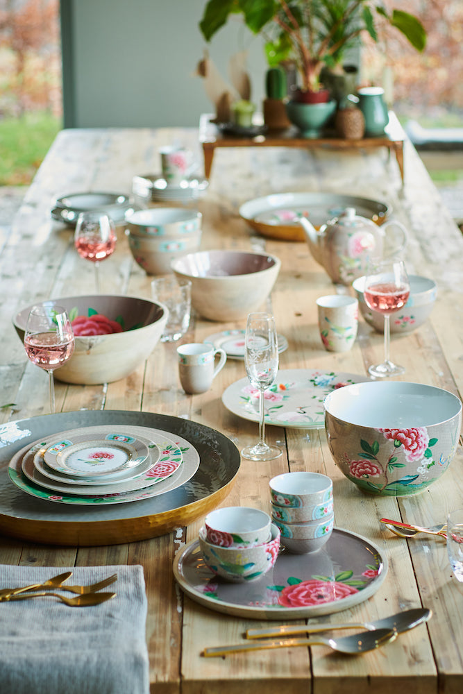 Pip Studio Eierbecher Blushing Birds khaki