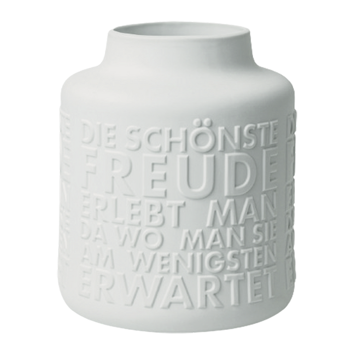 Räder Porzellan Vase Freude