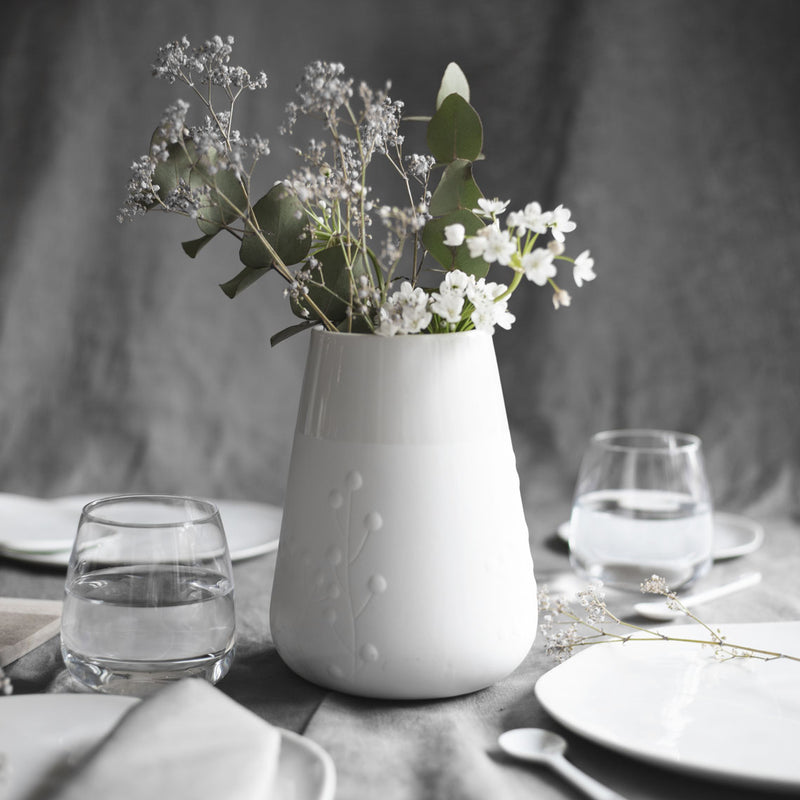 Räder Poesie Porzellanvase Pflanze