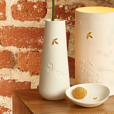 Räder Goldblatt Vase klein