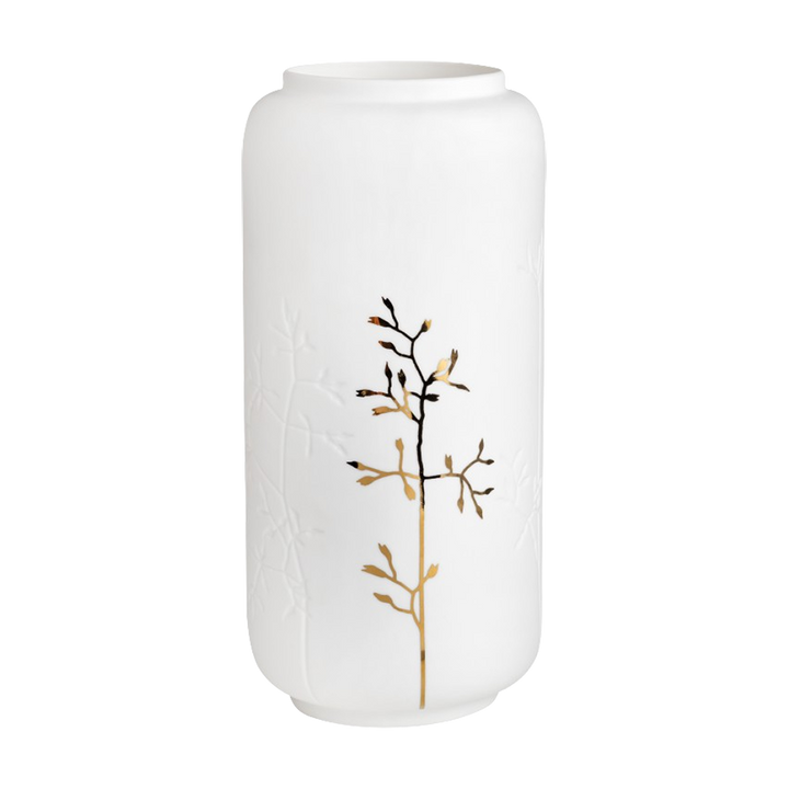 Räder Vase Zweig Goldfarben