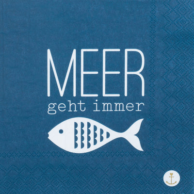 Räder Servietten Meer geht immer
