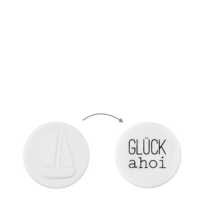 Räder Porzellantaler Glück ahoi