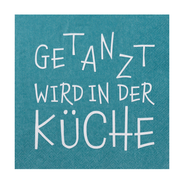 Räder Papierservietten Getanzt wird in der Küche