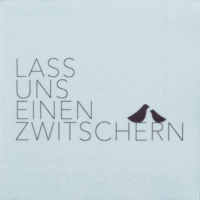 Räder Cocktailservietten Lass uns einen zwitschern