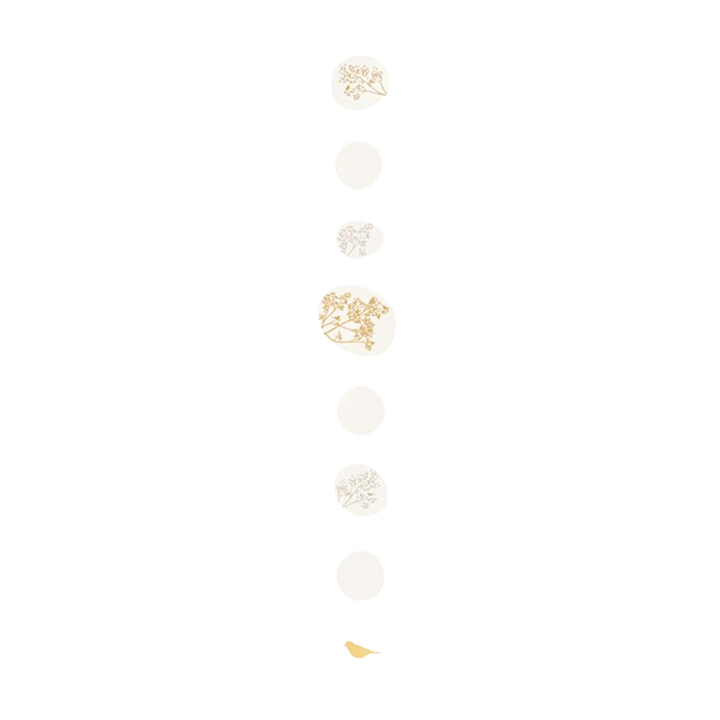 Räder Kette Vogel Goldfarben