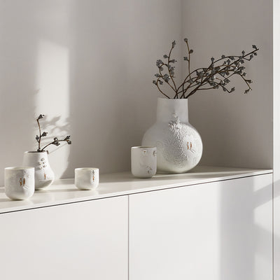 Räder Windlicht Blumenstrauß