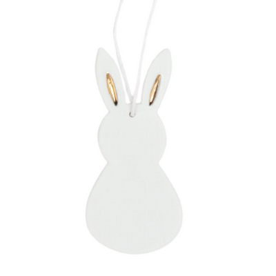 Räder OSTERN Porzellananhänger Hase