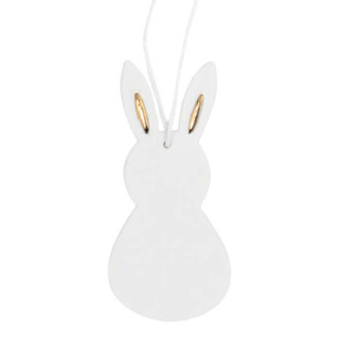 Räder OSTERN Porzellananhänger Hase