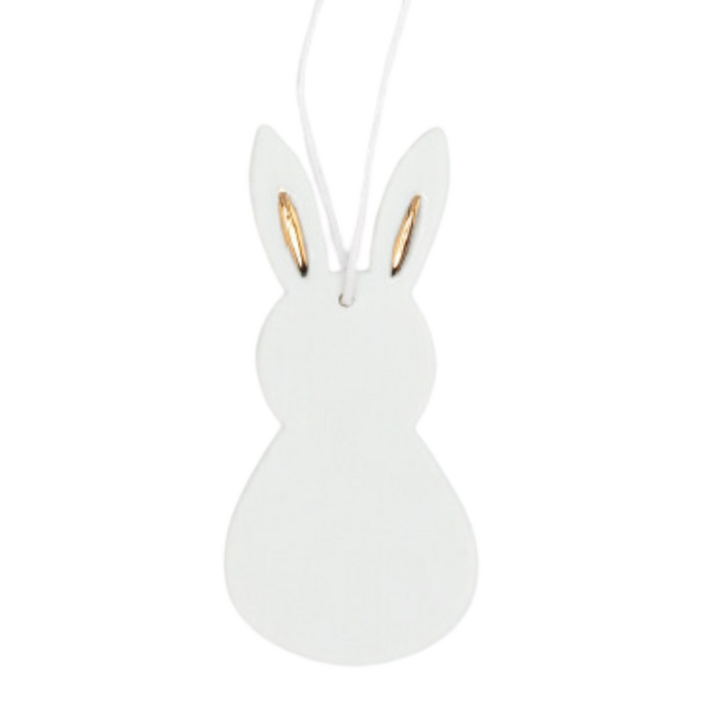 Räder OSTERN Porzellananhänger Hase