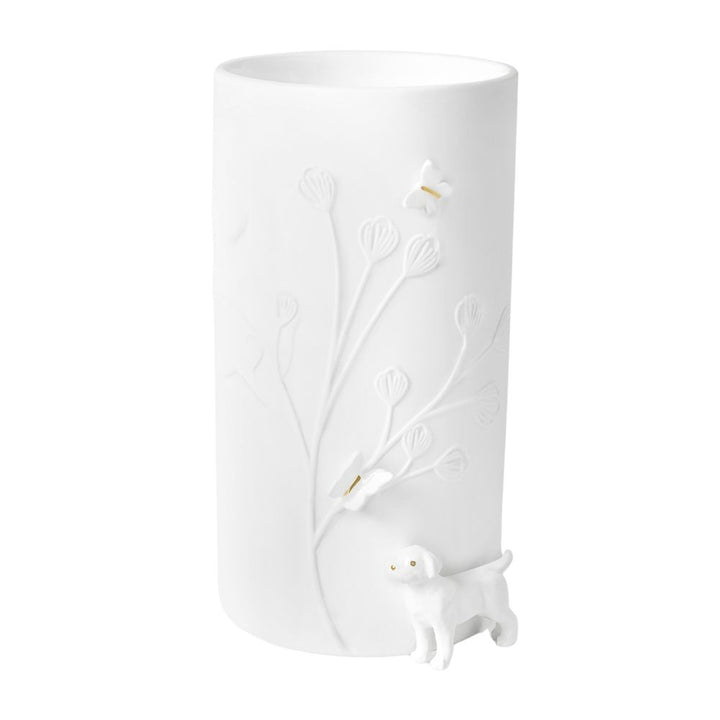 Räder Vase Hund stehend